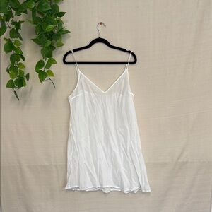 White Spaghetti Strap Tank